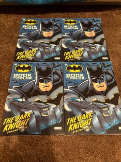 Batman The Dark Knight Strikes Again Coloring Books – Lot of 4