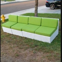 Sunbrella Fabric Patio Set 4-Piece Patio Outdoor Sofa Set High Quality 🆕🚎🆕🚚🆕