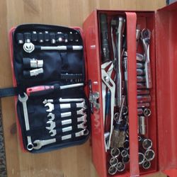 Tools Mostly Craftsman, Husky Tool Box, Enough To Get Some Work Done 