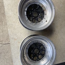 15x8 Weld Racing wheels 4x100