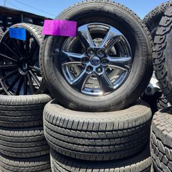WHEELS OEM 18” STOCK FORD F-150 6x135