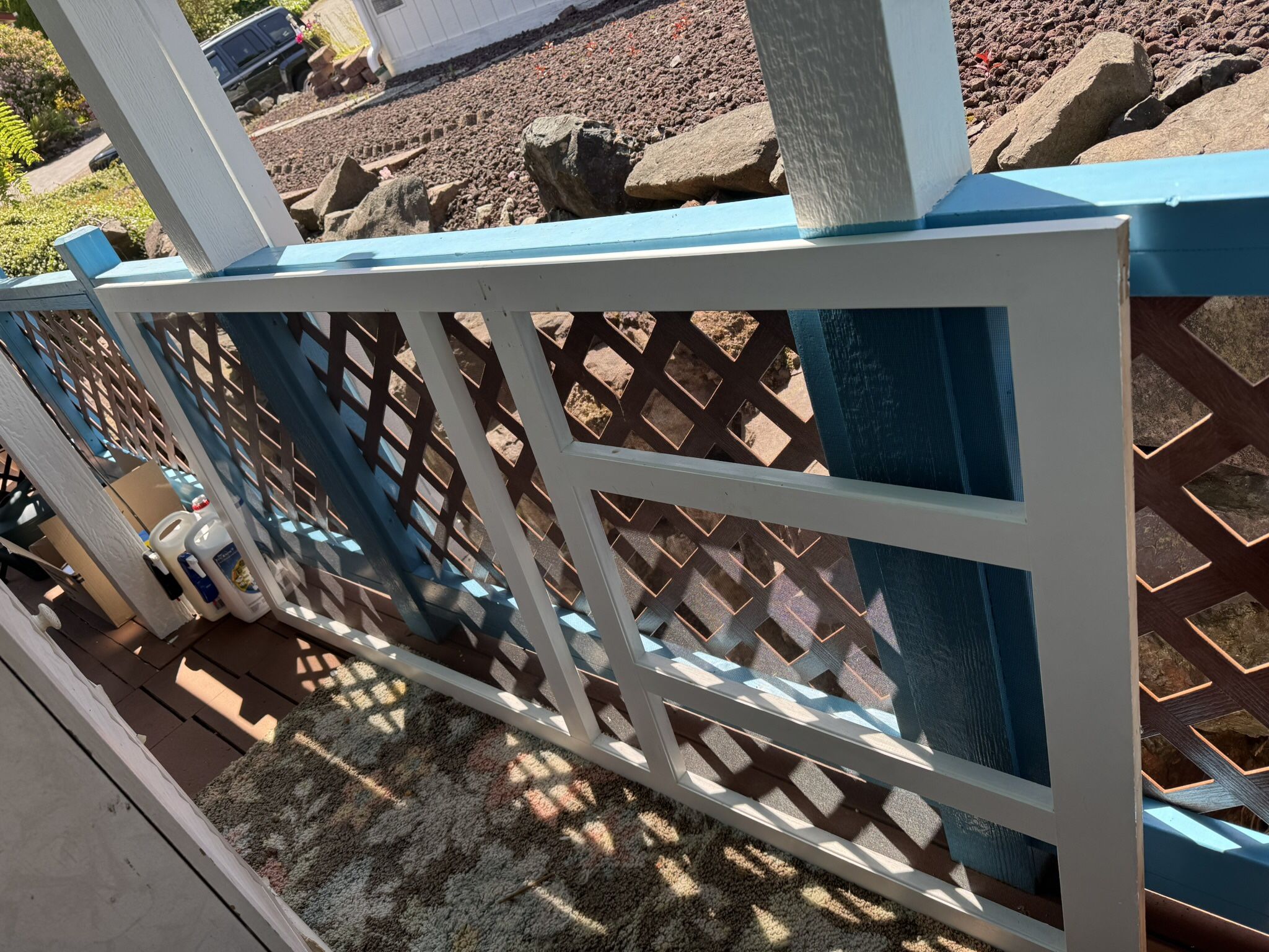 Wooden Screen Door