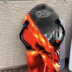 Wham-O Snow Boogie Board with Side Handles