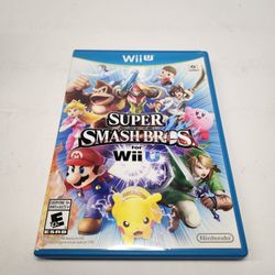 Super Smash Bros., Nintendo Wii U, COMPLETE TESTED Video Game, Mario Pokemon