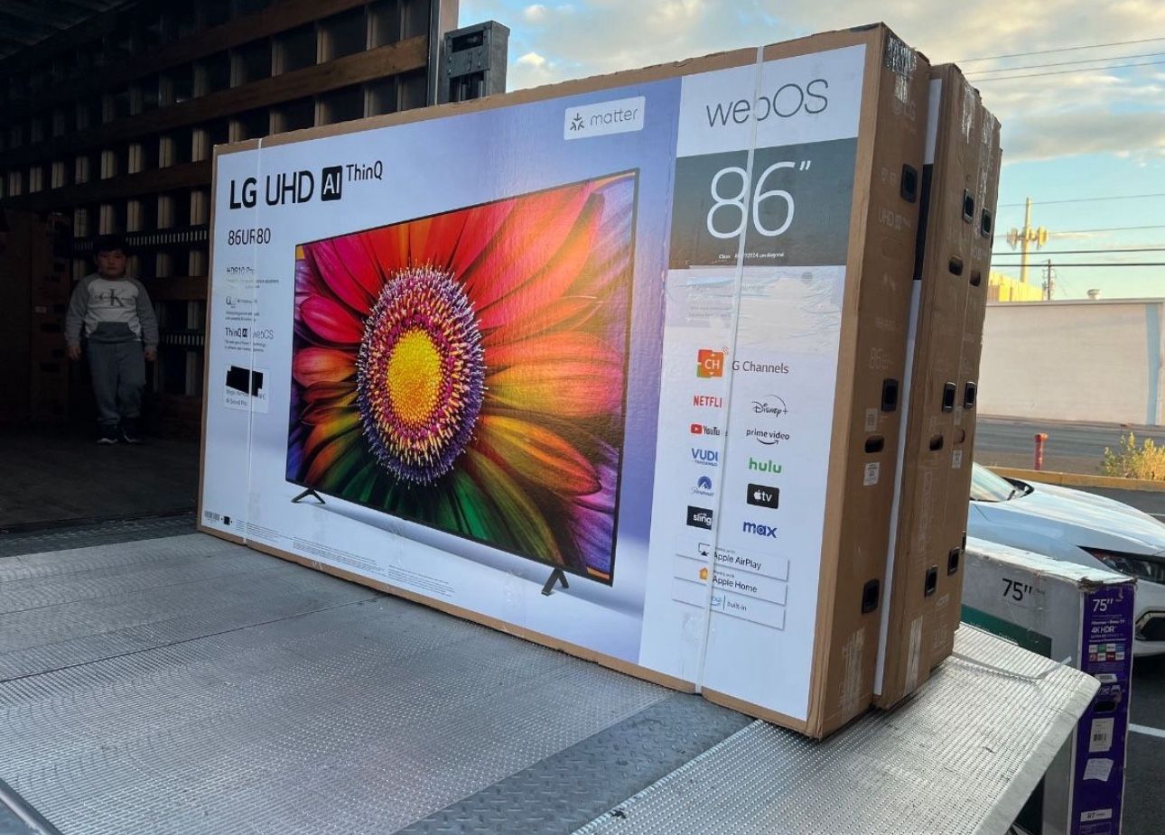 86” LG UR80 4K UHD Smart Tv 