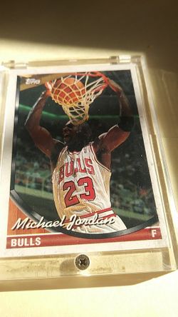 Jordon card in plastic case