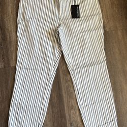women's striped pants