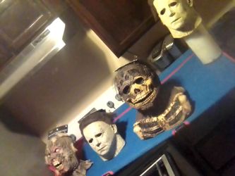 Halloween Horror Mask Collection Lot of 4