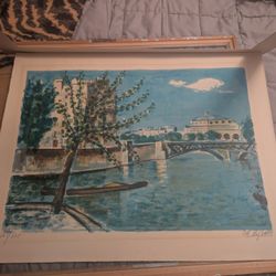 Edourd Rhigetti Ile De La City Artwork