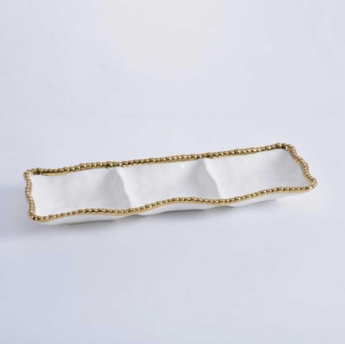 Rectangle 3 Section Platter