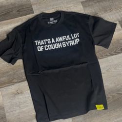Awful Lot Of Cough Syrup T Shirt Mens XL $40