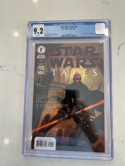 Star Wars Tales #9, CGC 9.2, Darth Vader vs. Darth Maul, Scratches on the Slab