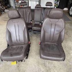 2016 x5 seats front and back  bmw front and rear seats with brackets and modules