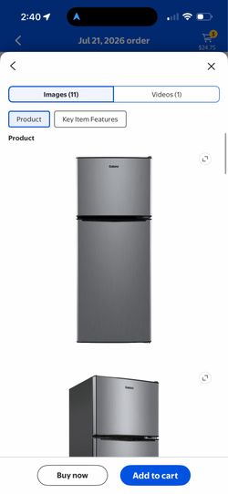 Mini fridge