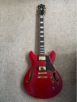 Ibanez Semi hollow electric guitar.