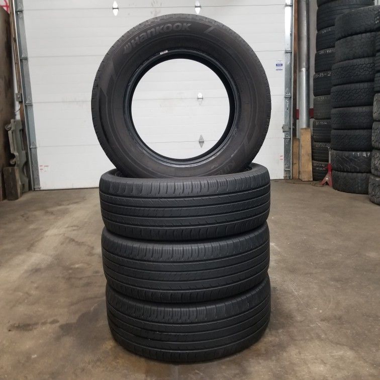 🔥 (4) 255 65 18 Hankook Kinergy GT All Season Tires