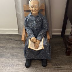 Grandma Porcelain Doll