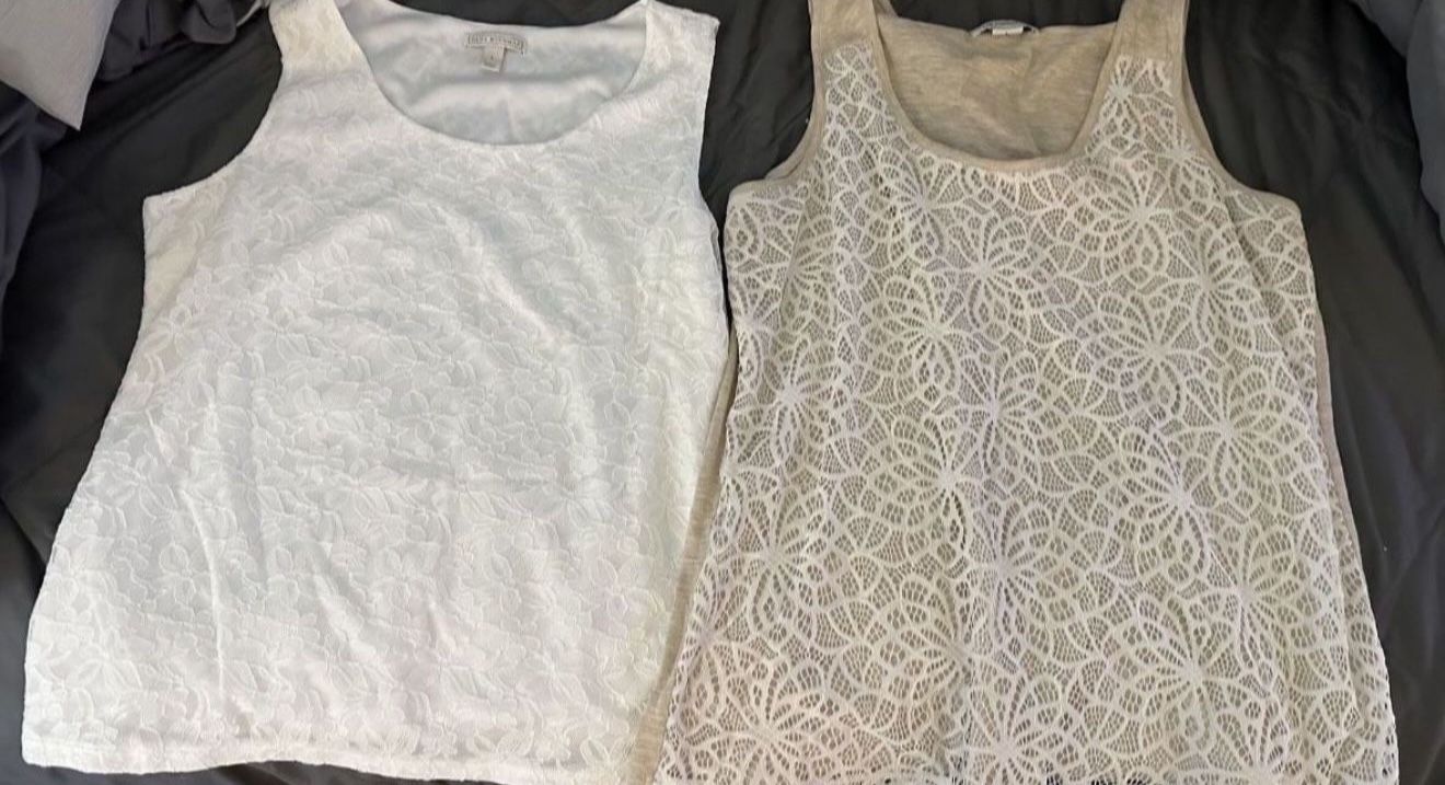 Juniors Tanks Set Size Lrg
