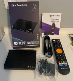 💥 vSeeBox V3 Plus ⚡ STREAMING TV BOX 💥