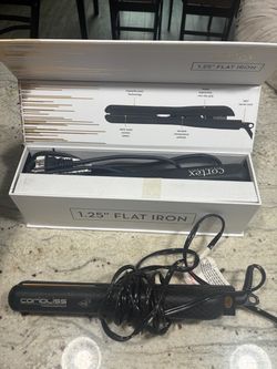 2 straightening irons