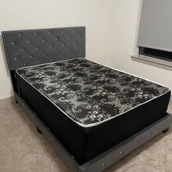 Queen Bed With Mattress Brand new , Delivery Same Day 