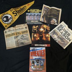 VINTAGE SUPER BOWL MEMORABILIA LOT (1976–2006) – RARE COLLECTOR PACKAGE 