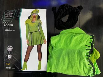 Spirit Halloween Womens Oogie Boogie The Nightmare Before Christmas Costume Adult Large 12-14