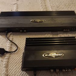 Zapco 1100.1 Amp $200  Zapco 500.1 $110