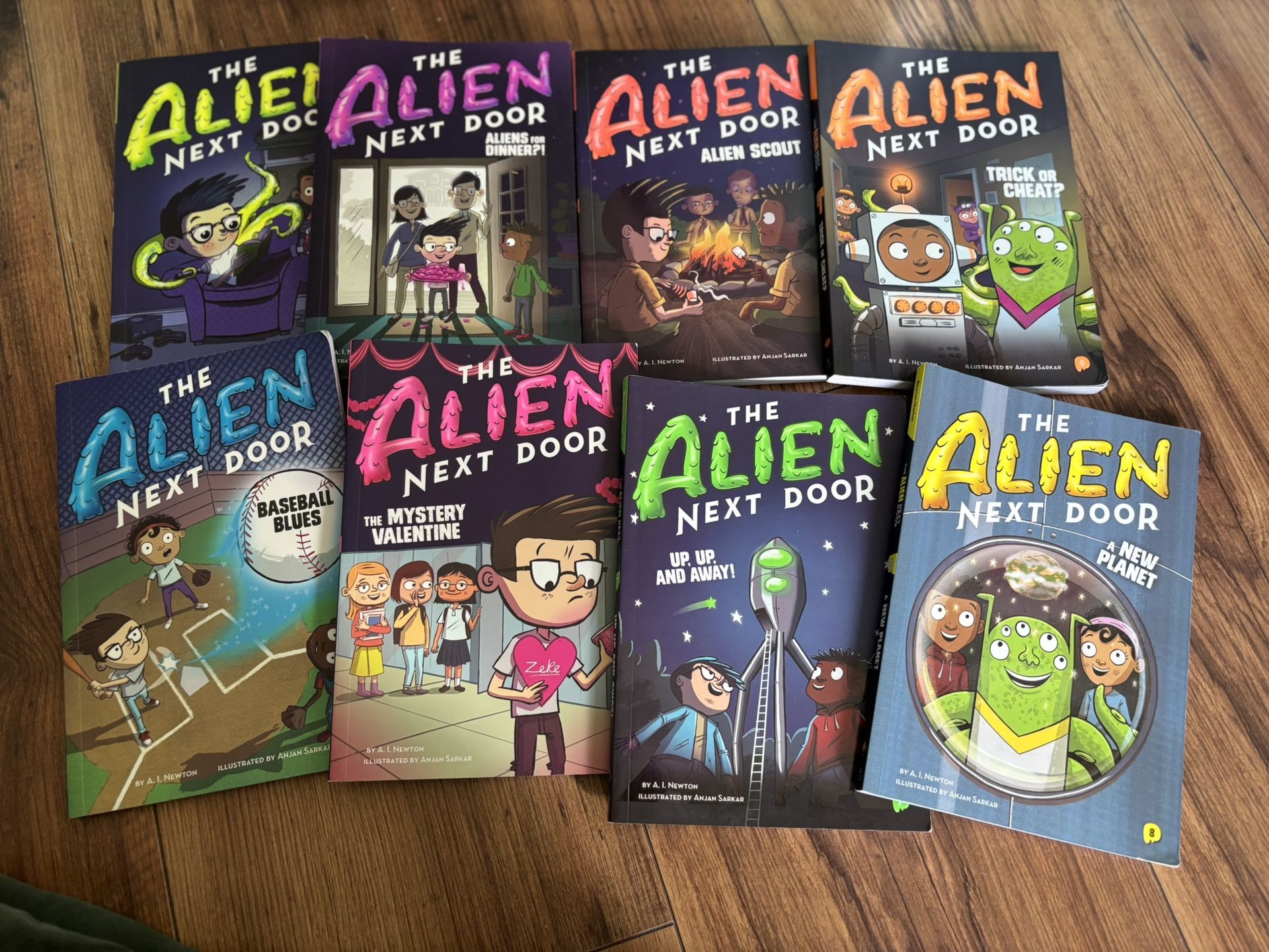 The Alien Next Door Series, 8-Book Set 