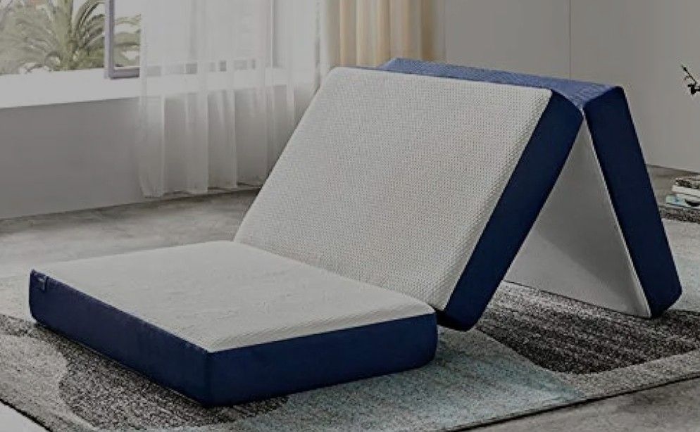 Tri Folding Mattress With Heavy Duty Storage Bag