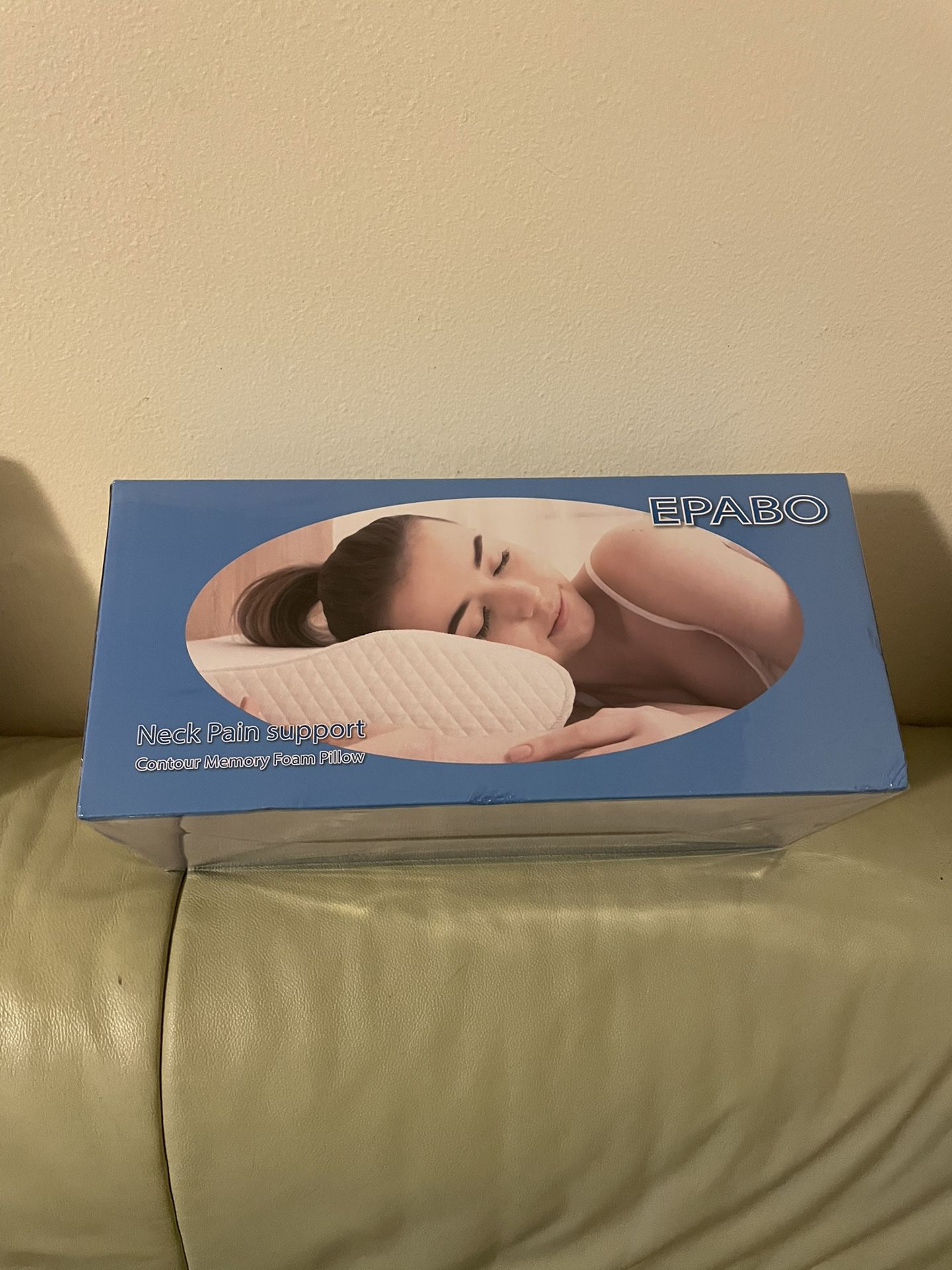 neck pain support contour memory foam pillow 