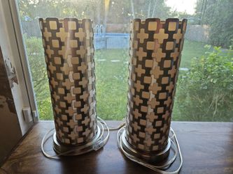 Silver Metal Table Lamps