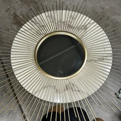 Gold Sunburst Mirror