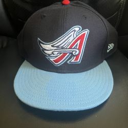 Anaheim Angels Hat New Eta Fitted 7 5/8