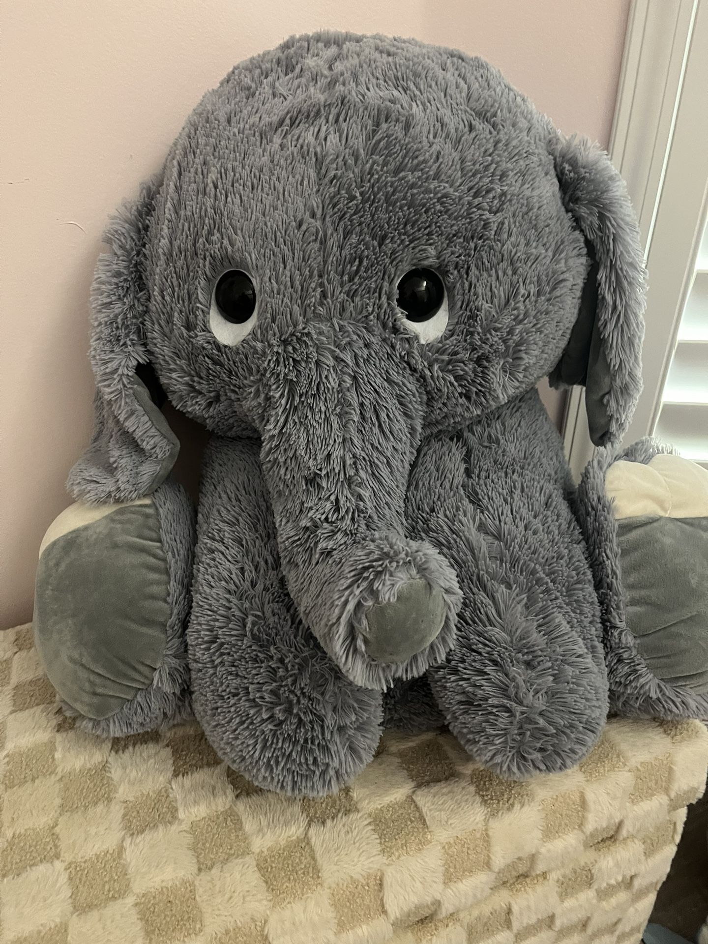Giant Stuffed Elephant