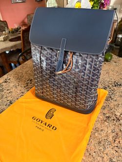 Goyard Alpin Luxury Backpack – Blue