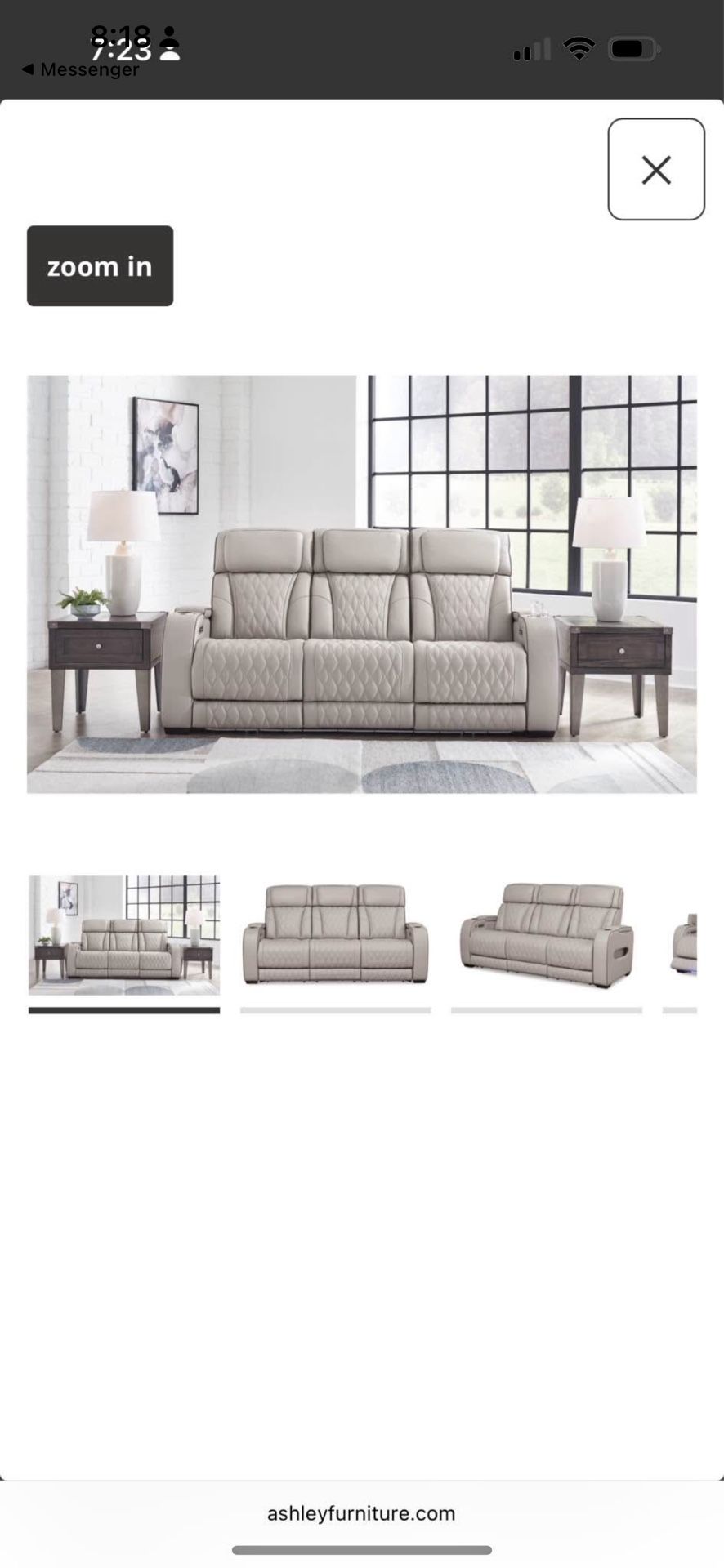 Boyington Leather Recliner Sofas