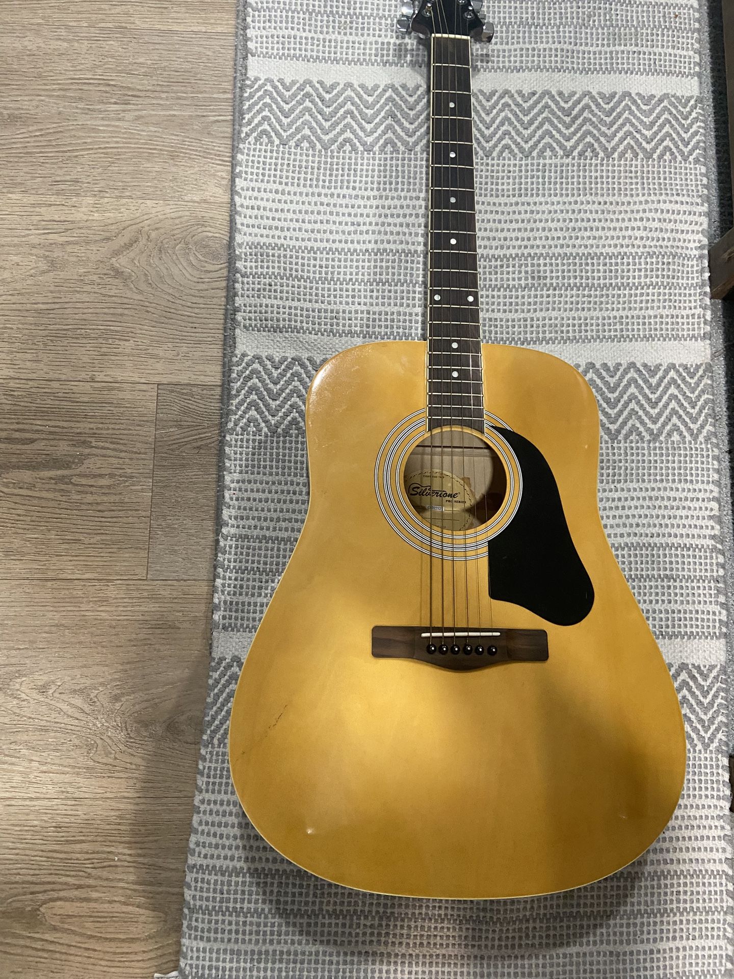 Silver stone Acoustic Guitar