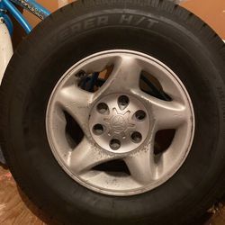 16” Toyota Tacoma Tire And Rim