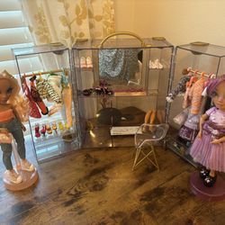 Rainbow High Dolls Bundle With Closet 