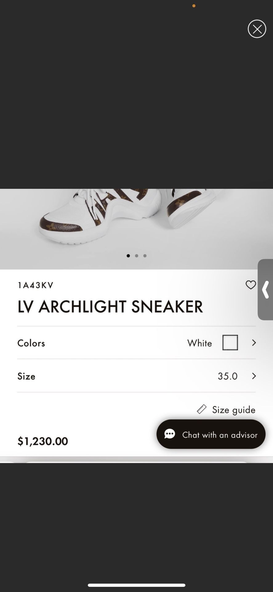 LV Archlight Sneaker