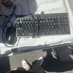 Logitech Blue Switches keyboard and mouse