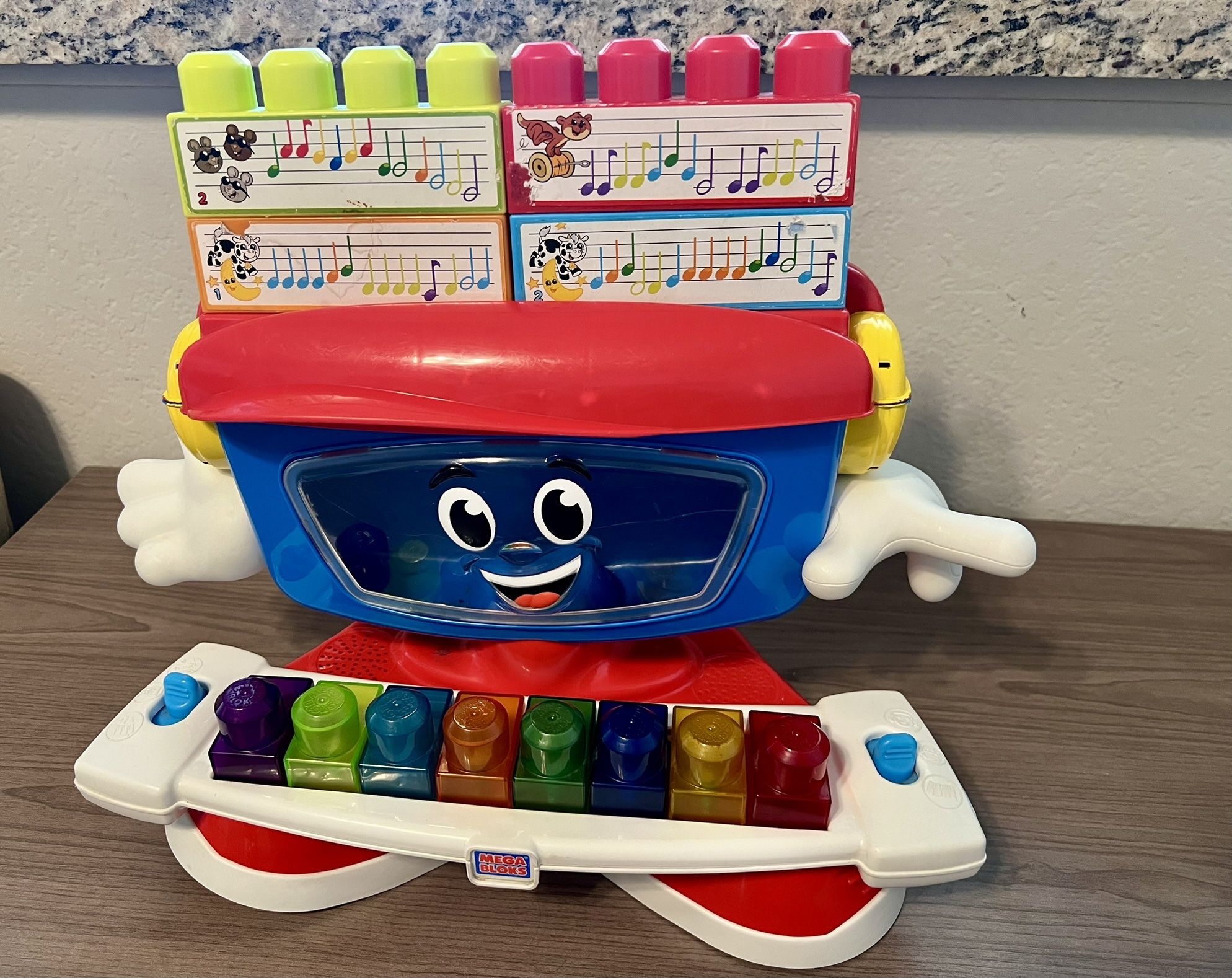 Mega Bloks Mr. Piano building blocks