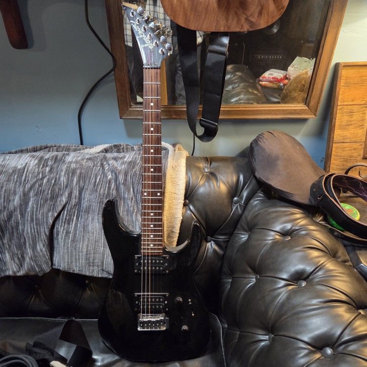 Black Jackson Electric. Great Guitar.