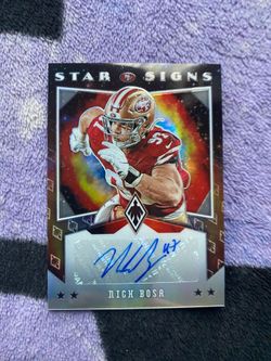 Nick Bosa Autographed Card