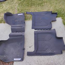 2019-2025 Chevy Silverado OE weather floor mats set 4