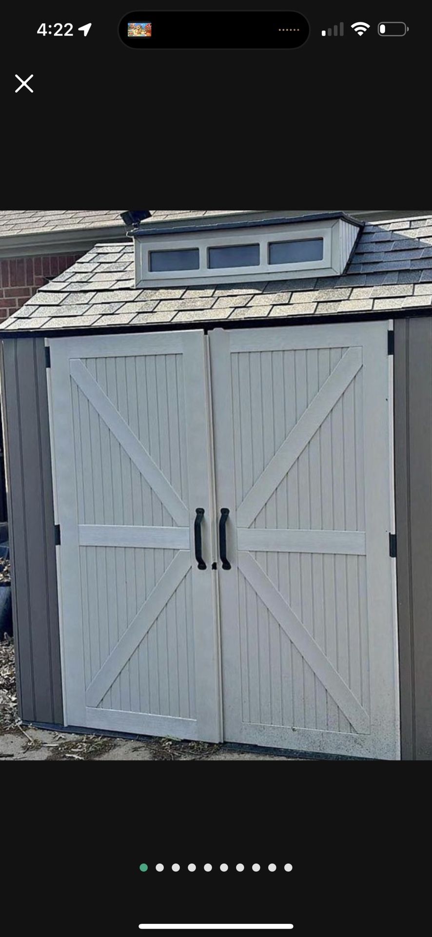 Rubbermaid Shed  