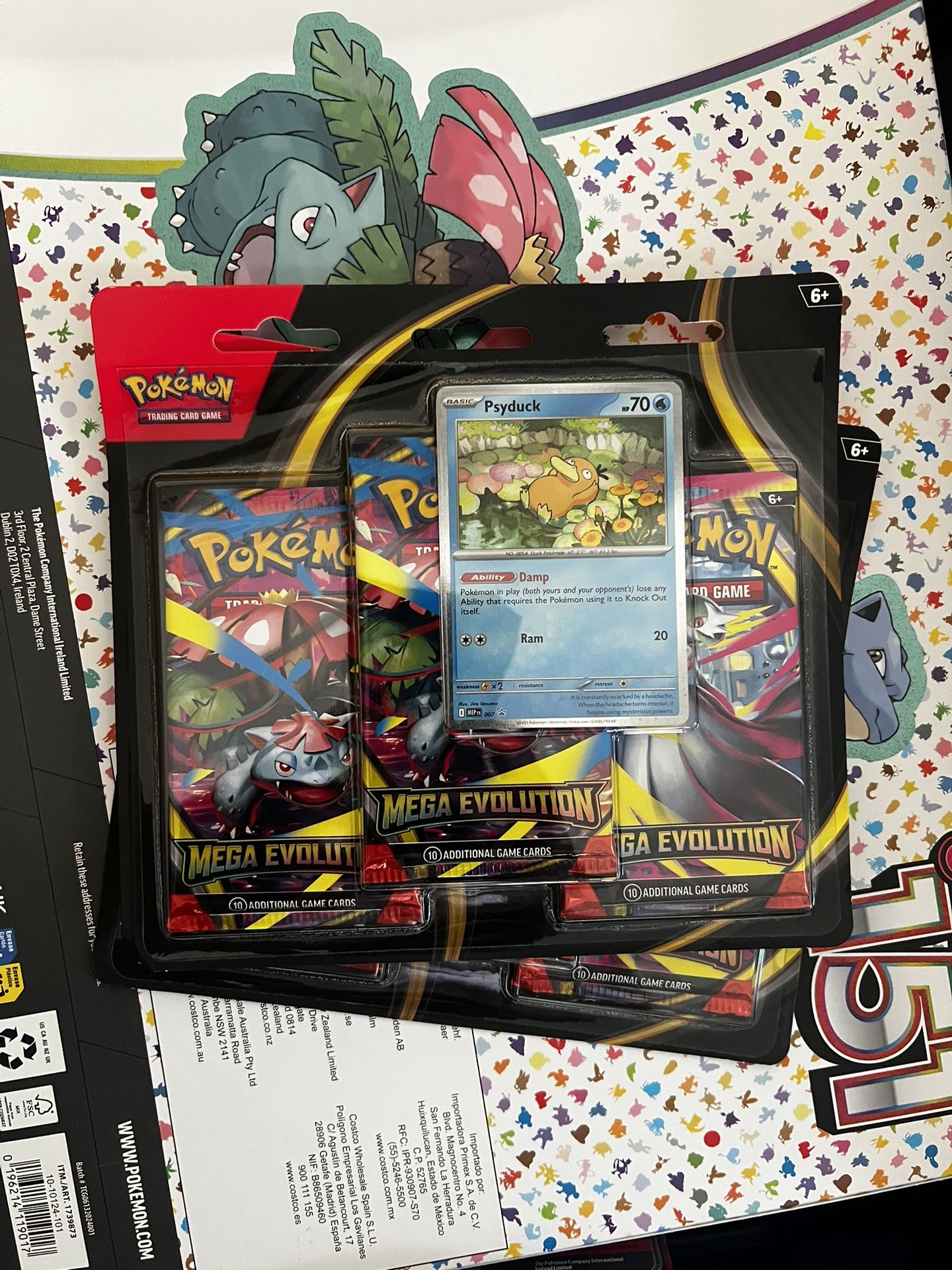 Mega Evolution 3 Pack Blister