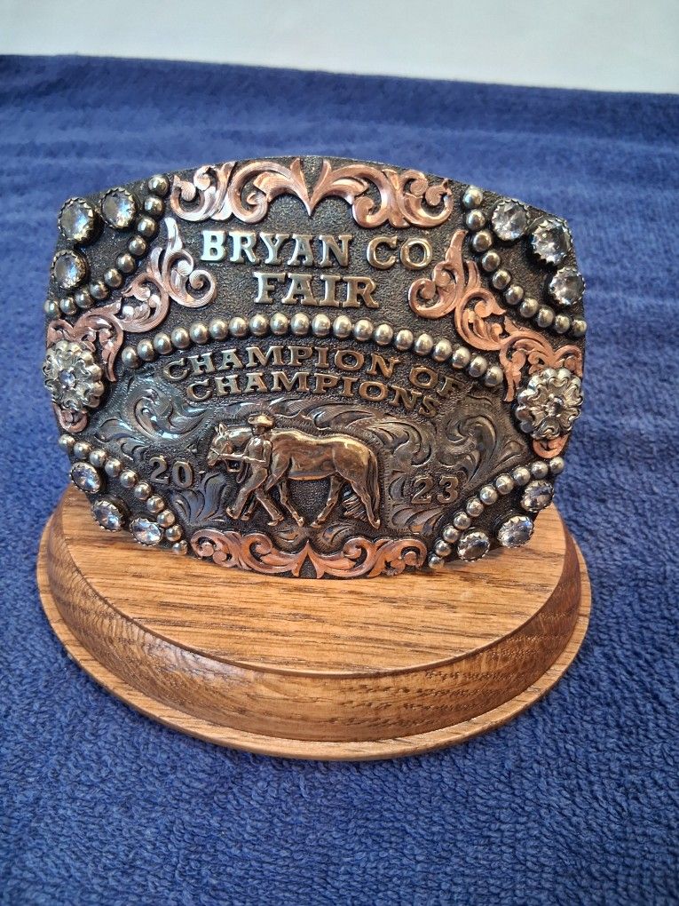 Champion Belt Buckle Display Stand