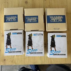 Training Bark Control Collar $15 Each. Stop Bark Control Hand Held Controller $15 Each